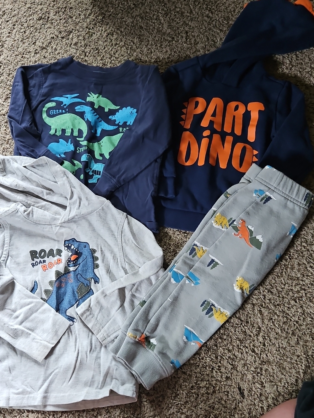 Carter's Dinosaur Toddler Hoodie Set